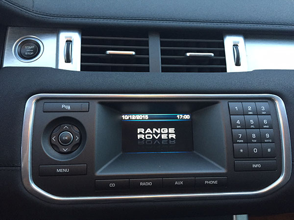 Range rover evoque android